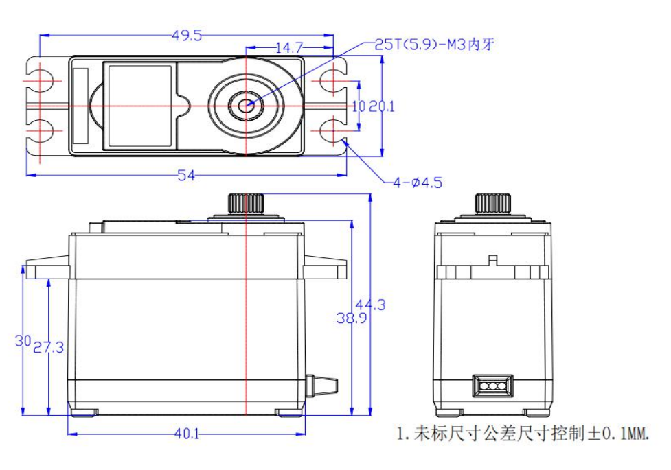 FB-5118-C001 mechanical drawing