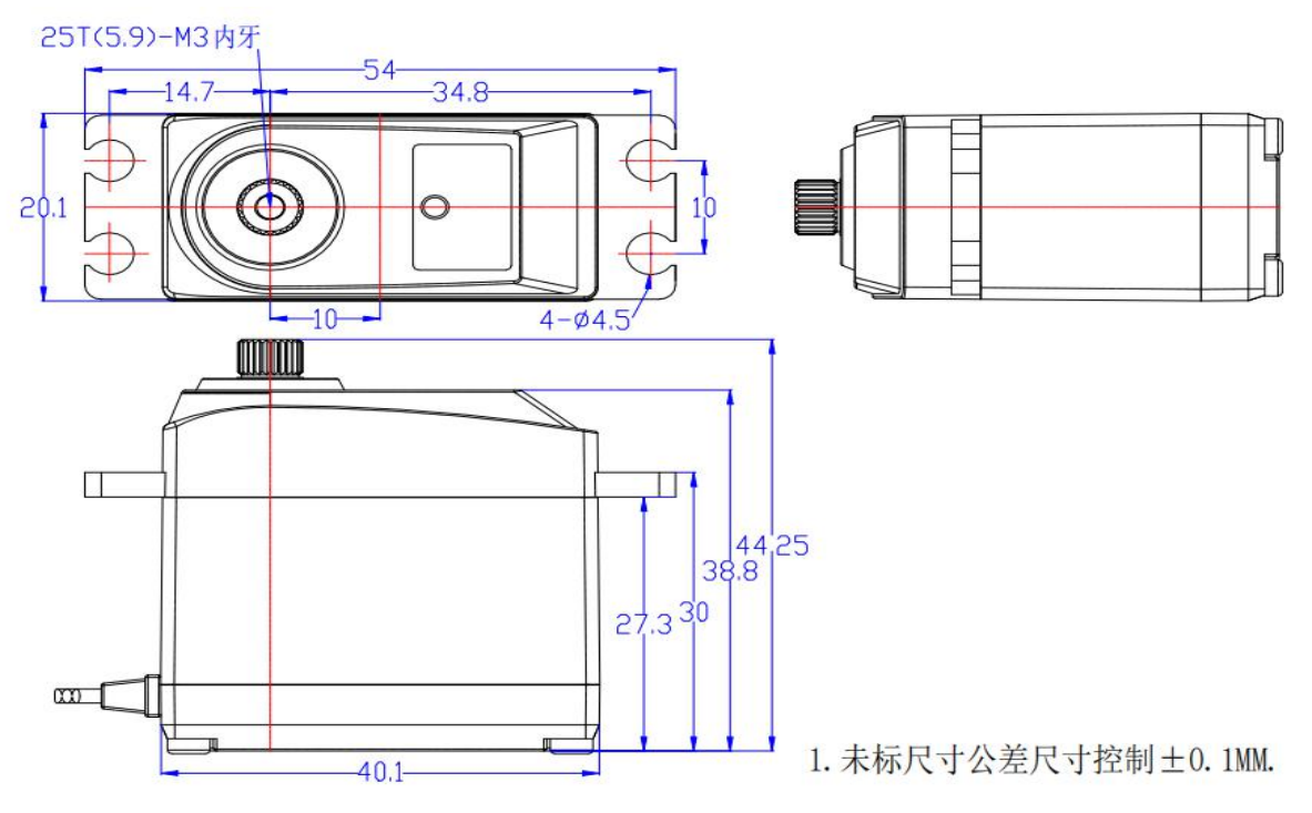 FR-5317-C001 mechanical drawing