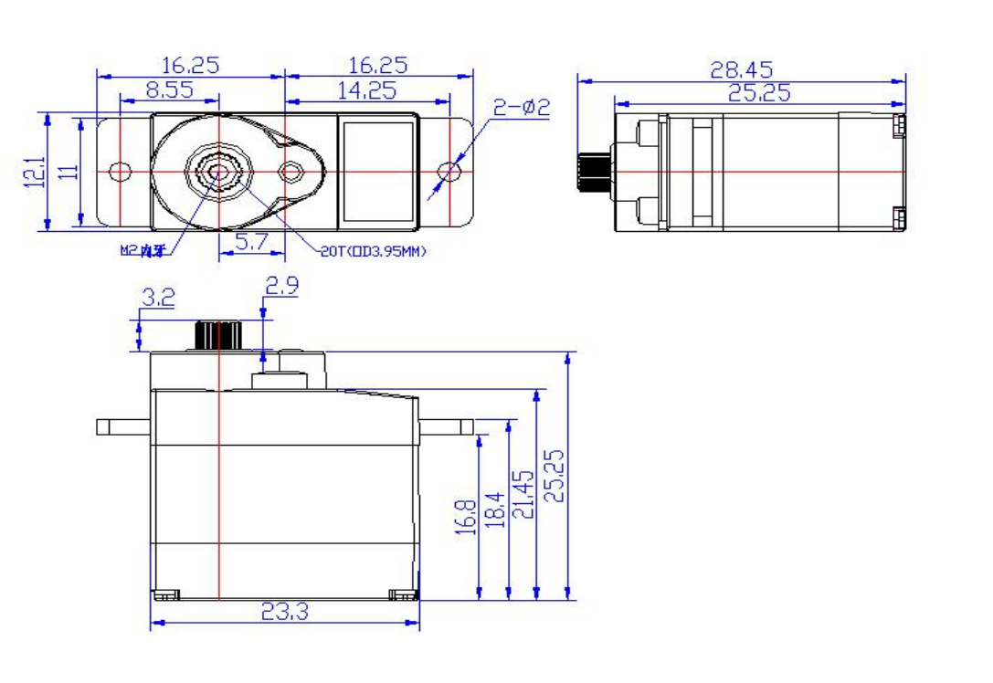 FT-1190-C001 mechanical drawing