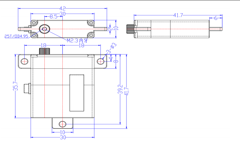 FT-3325-C001 mechanical drawing