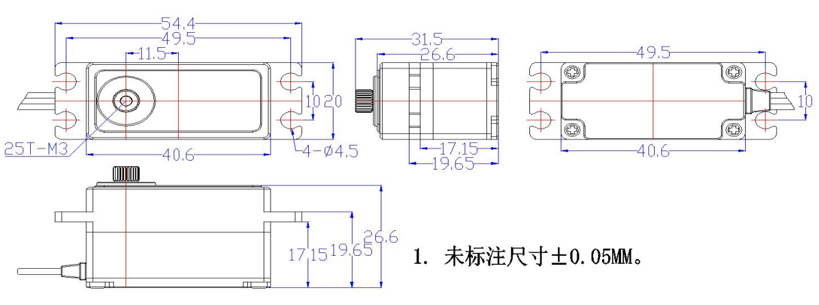 FT-5420-C001 mechanical drawing