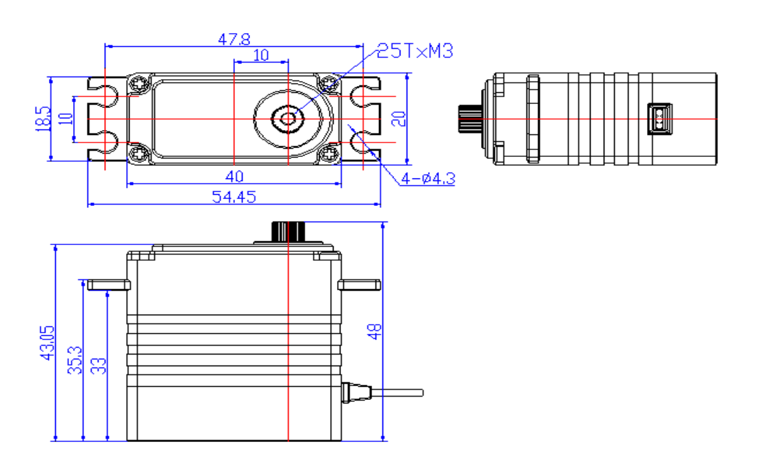 FT-8346-C001 mechanical drawing