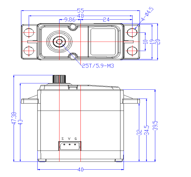 SC-1250-C001 mechanical drawing