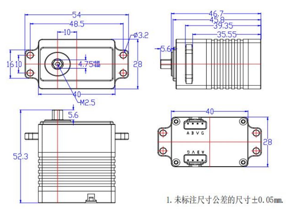 SM-2930-C001 机身尺寸图